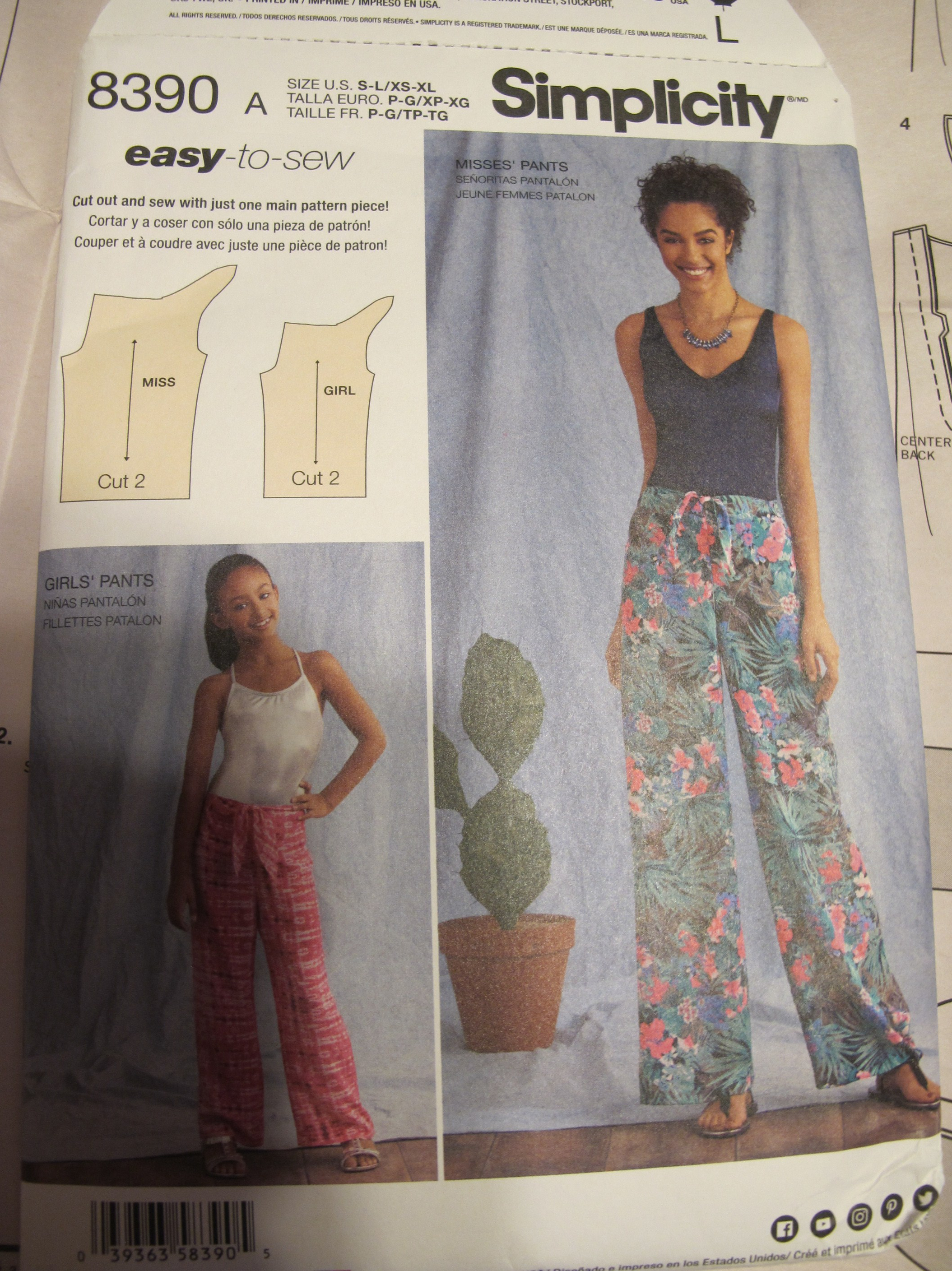 Thai Wrap Trousers Sewing Pattern  Etsy